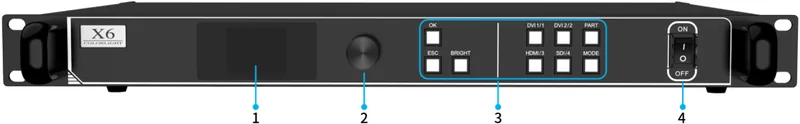 Colorlight X6 — official product image