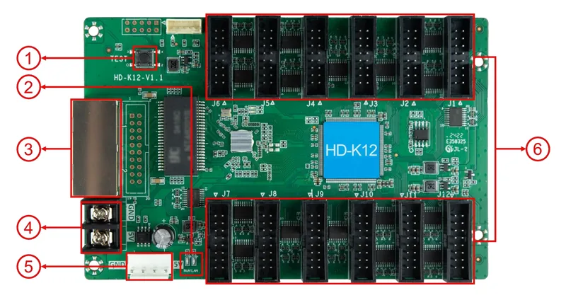 Huidu HD-K12 — official product image
