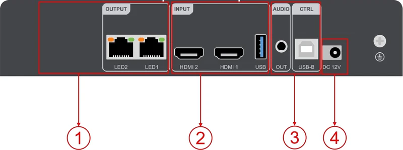 Huidu HD-KV210 — official product image