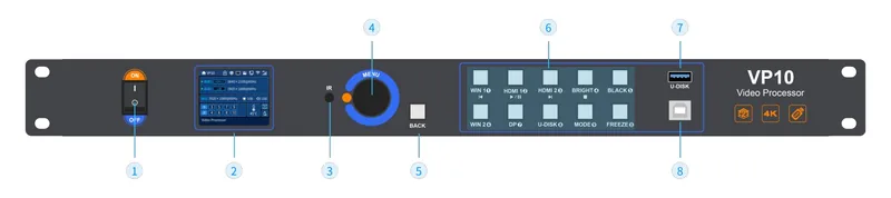 Huidu HD-VP10 — official product image