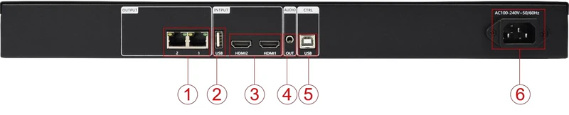 Huidu HD-VP210C — official product image
